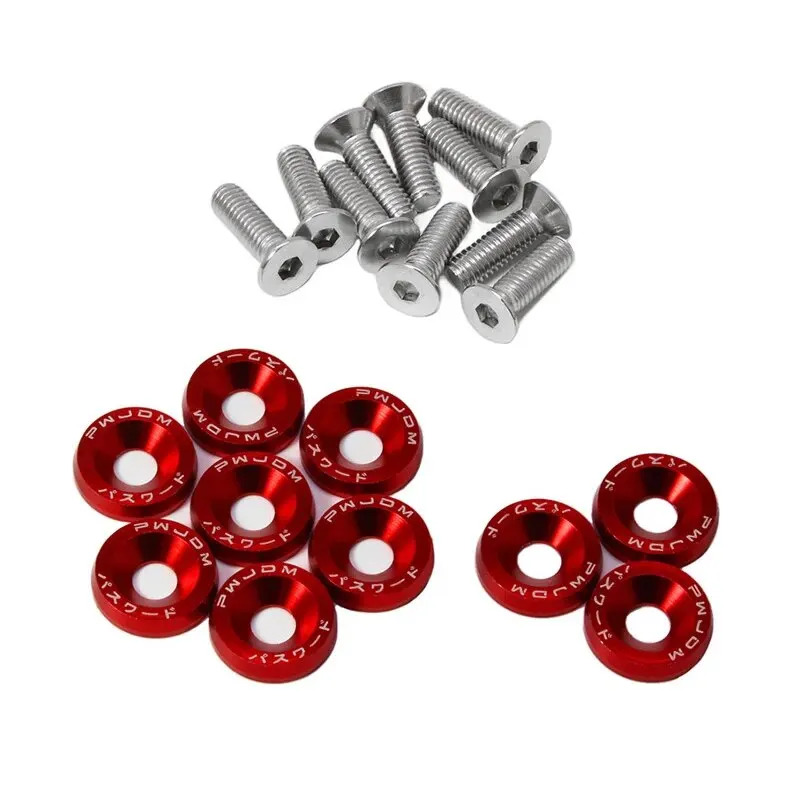 Bumper Plate 10Kg - 10 шт. M6 автомобильные крепления шайба